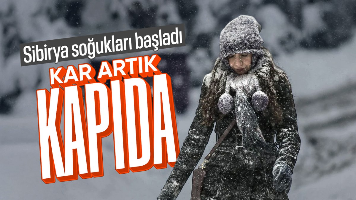 Kış mevsiminin etkisiyle Türkiye'de soğuk ve karlı hava koşulları başlıyor.