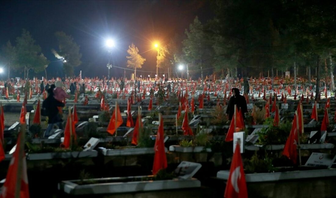 6 Şubat 2023'te meydana gelen Türkiye'nin asrın felaketi depremini anmak
