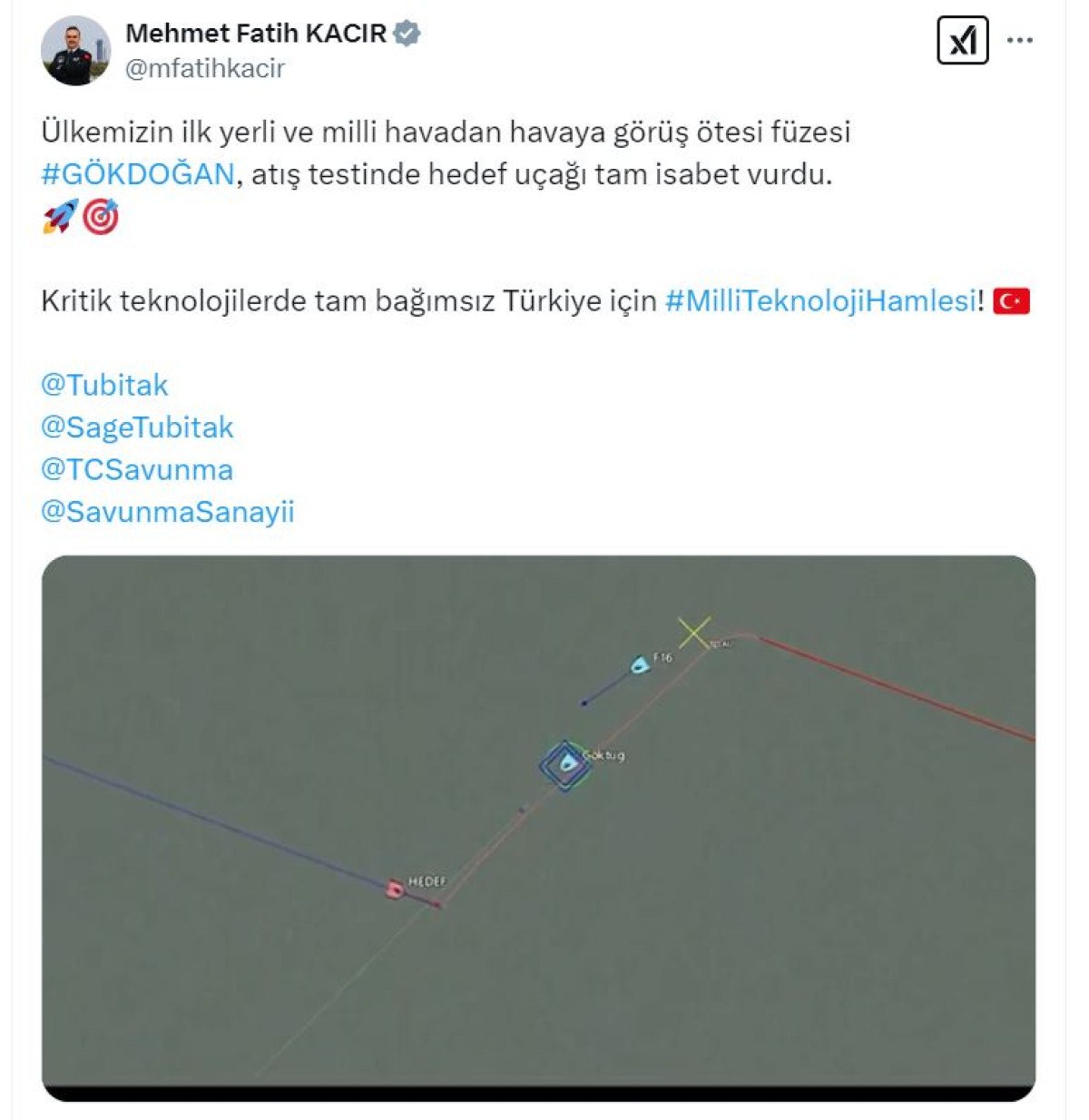 Türkiye'nin Yerli ve Milli GÖKDOĞAN Füzesi ile Savunma Sanayiinde Dönüm Noktası