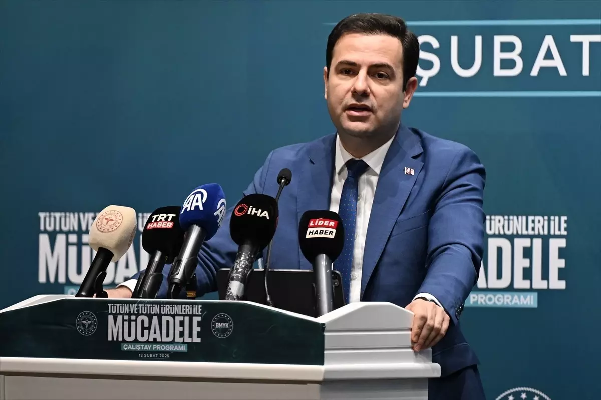 Sağlık Bakan Yardımcısı Şuayip Birinci, tütünle mücadelede yeni stratejileri ve