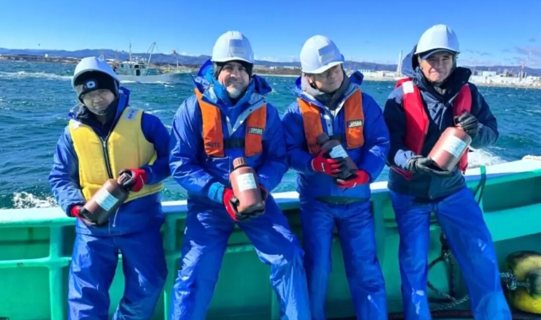 Grossi, Fukushima'daki radyoaktif su deşarjı ile ilgili deniz suyu örnekleri