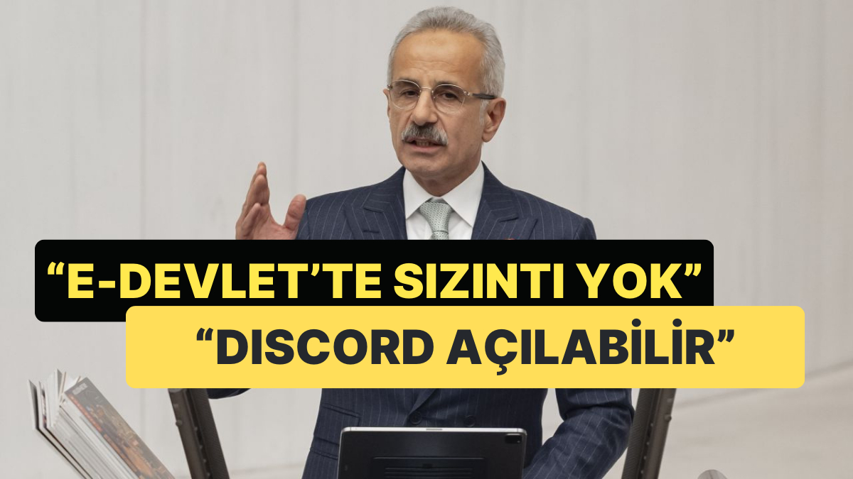 Ulaştırma ve Altyapı Bakanı Uraloğlu, e-devlet uygulamaları ve veri güvenliği