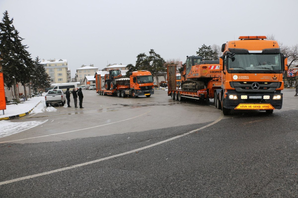 Ulaştırma ve Altyapı Bakanlığı'nın Deprem Bölgesindeki Çalışmaları