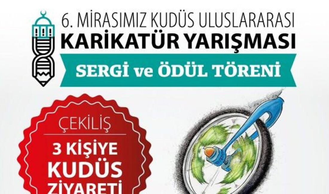 Uluslararası Mirasımız Kudüs Karikatür Yarışması 2023, sanatçıların yaratıcılıklarını sergileyerek Kudüs'ün