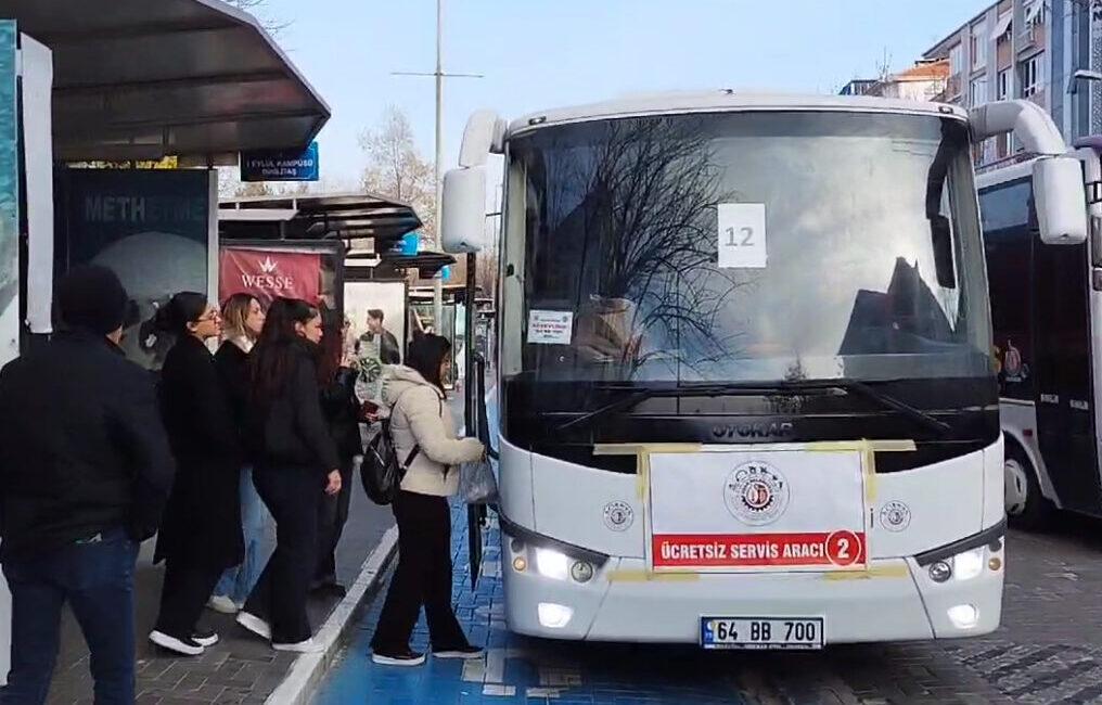 Uşak Belediyesi tarafından ulaşımda kolaylık sağlaması adına yılbaşından itibaren başlatılan
