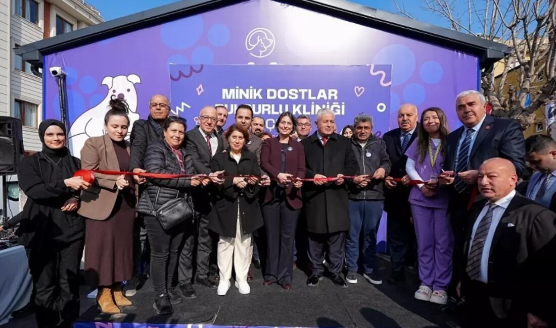 Üsküdar Belediyesi, minik dostlarımız için yeni bir klinik şubesi açtı.