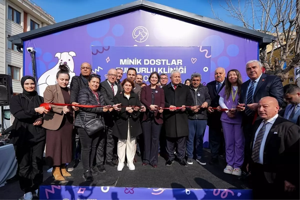 Üsküdar Belediyesi, minik dostlarımız için yeni bir klinik şubesi açtı.