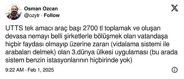 UTTS Tartışması: Maliyet Farkları ve Kamuoyu Tepkileri