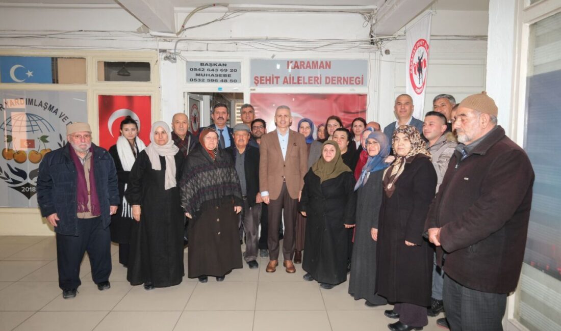 Karaman Valisi Mehmet Fatih Çiçekli ve eşi Vali Yardımcısı Esengül