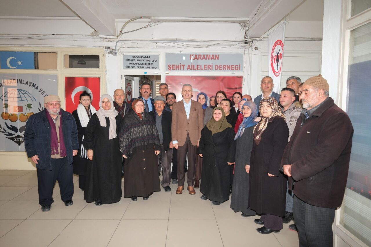 Karaman Valisi Mehmet Fatih Çiçekli ve eşi Vali Yardımcısı Esengül