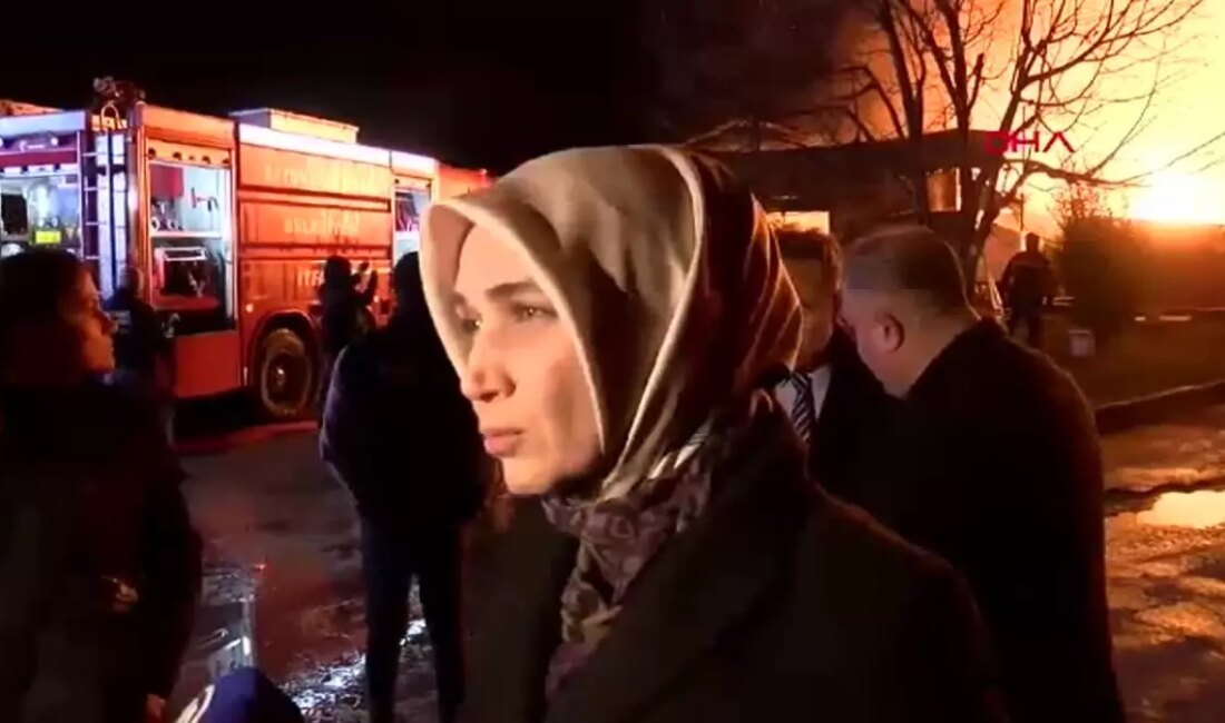 Vali Kübra Güran Yiğitbaşı, Afyonkarahisar'da meydana gelen yangınla ilgili açıklamalarda