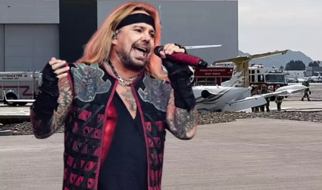 Vince Neil'in özel jet kazası sonrası Mötley Crüe solisti güvende!