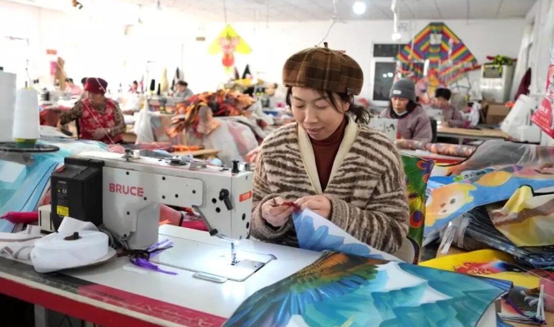 Weifang, 600'den fazla uçurtma üreticisi ile yıllık 2 milyar yuan