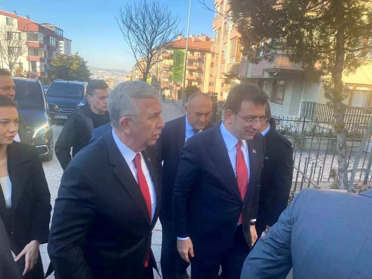 Ankara ve İstanbul Büyükşehir Belediye Liderleri Mansur Yavaş ve Ekrem