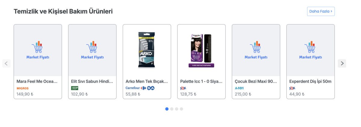 Yeni Fiyat Karşılaştırma Platformu ile Market Fiyatları Kolayca Erişilebilir