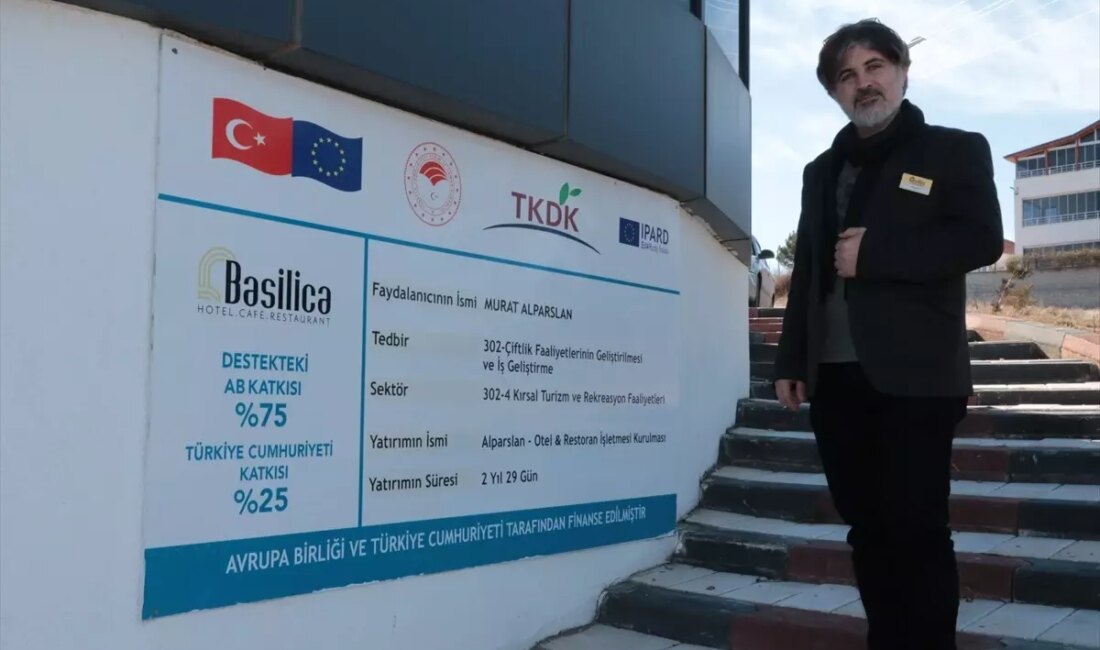 Yozgat'ta girişimci Murat Alparslan'ın uzun süredir hayalini kurduğu otel projesi
