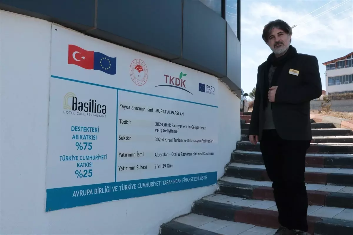 Yozgat'ta girişimci Murat Alparslan'ın uzun süredir hayalini kurduğu otel projesi