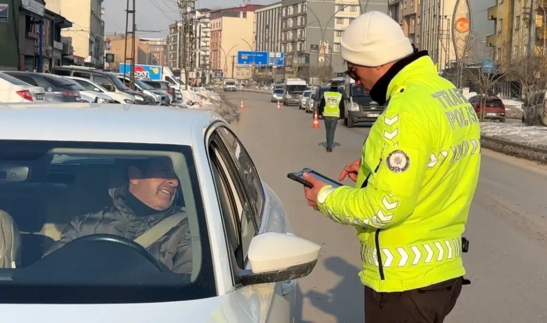 Yüksekova'da emniyet kemeri denetimi ve trafik güvenliği uygulamaları hakkında bilgi