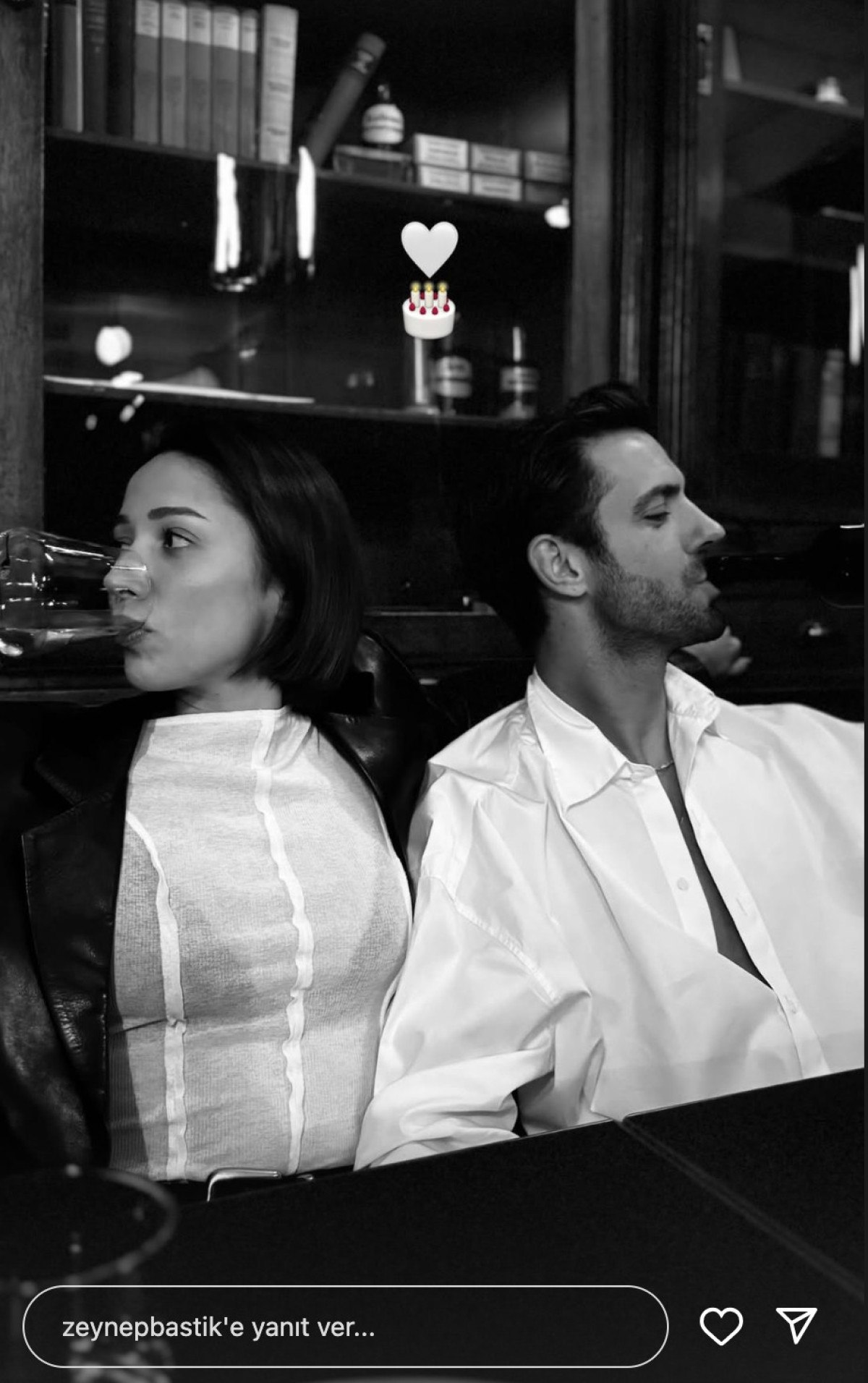 Zeynep Bastık ve Serkay Tütüncü'nün Romantik Doğum Günü Kutlaması