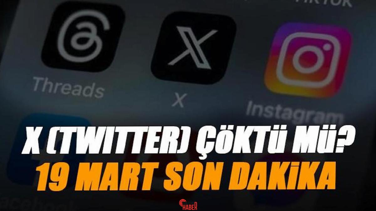 19 Mart 2025 sabah saatlerinden itibaren toplumsal medya hesaplarına girişi