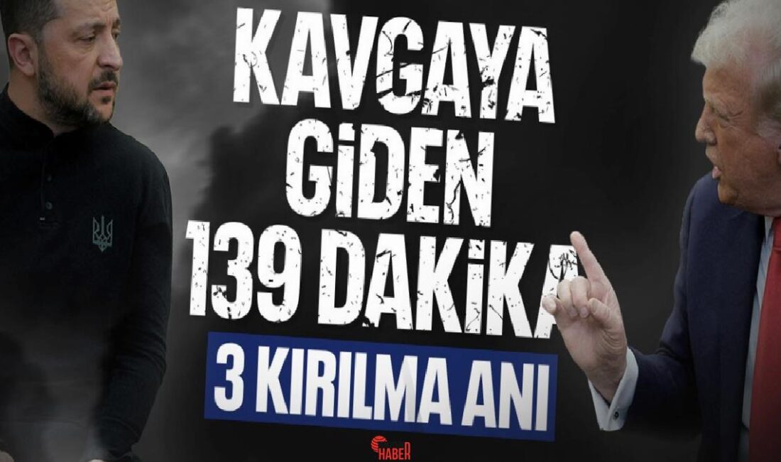 ABD Başkanı Trump’ın Vladimir Zelensky’yi konuk ettiği 139 dakika, başından