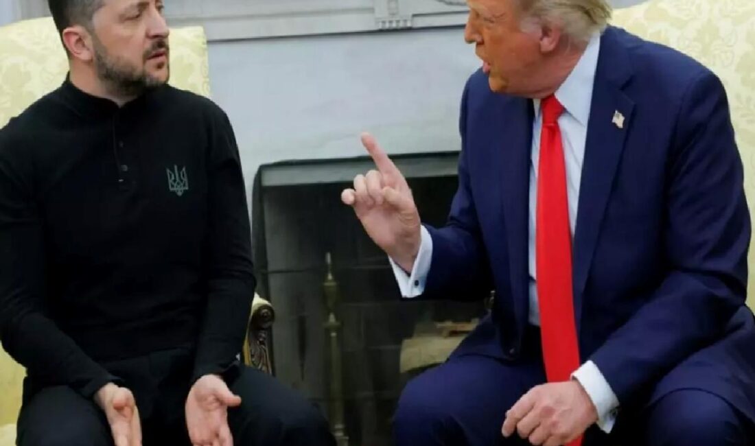ABD, Lider Donald Trump ile Volodimir Zelenski'nin tarihe geçen kavgası