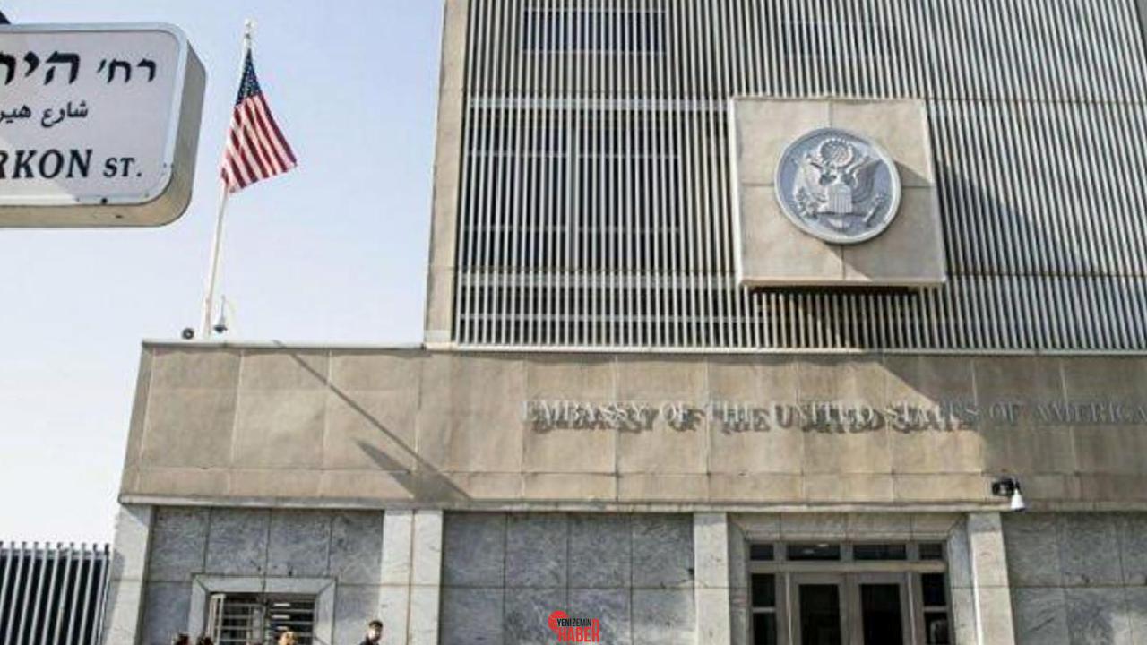 Yazılı ikazda bulunan ABD'nin İsrail Büyükelçiliği, vatandaşlarına dikkatli olmaları ve