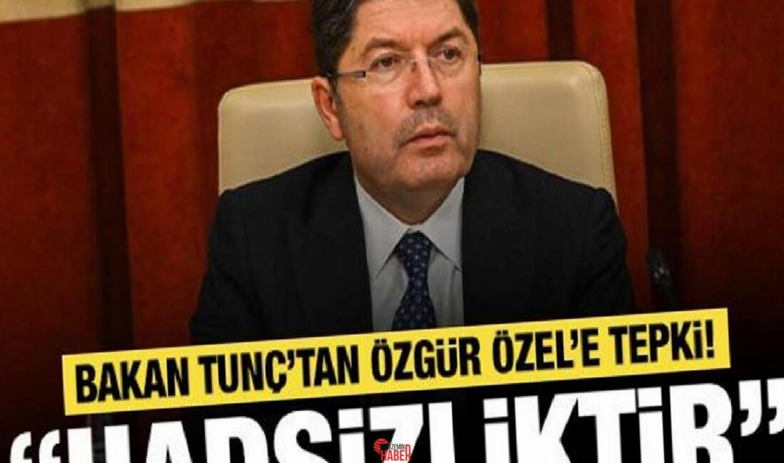 Son dakika: Adalet Bakanı Yılmaz Tunç, İBB soruşturması sonrasında sokak