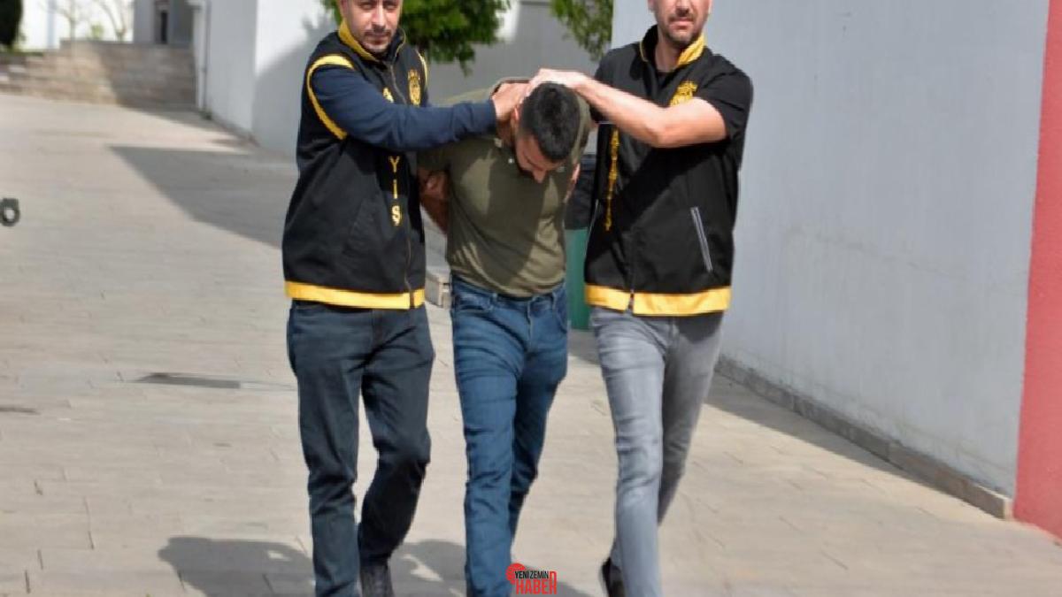 Adana'da başka yaşadığı eşinin meskenine çocuklarını görmeye gelen damadın yaylım