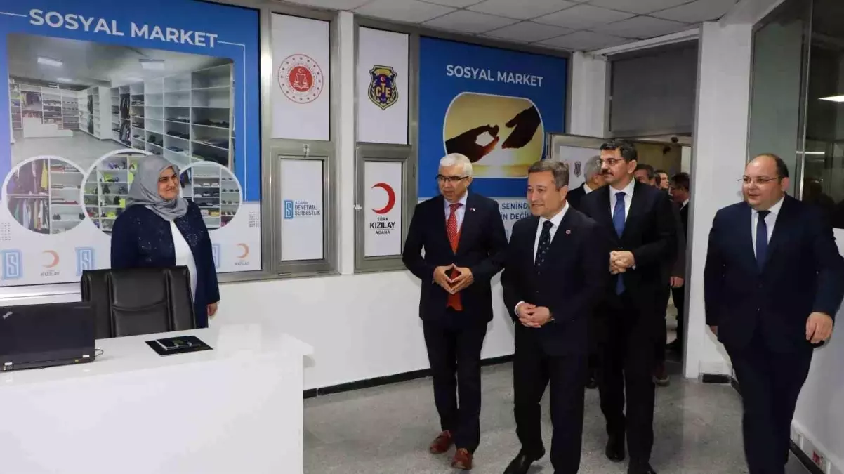 Adana Denetimli Serbestlik Müdürlüğü, muhtaçlık sahiplerine takviye için Toplumsal Market