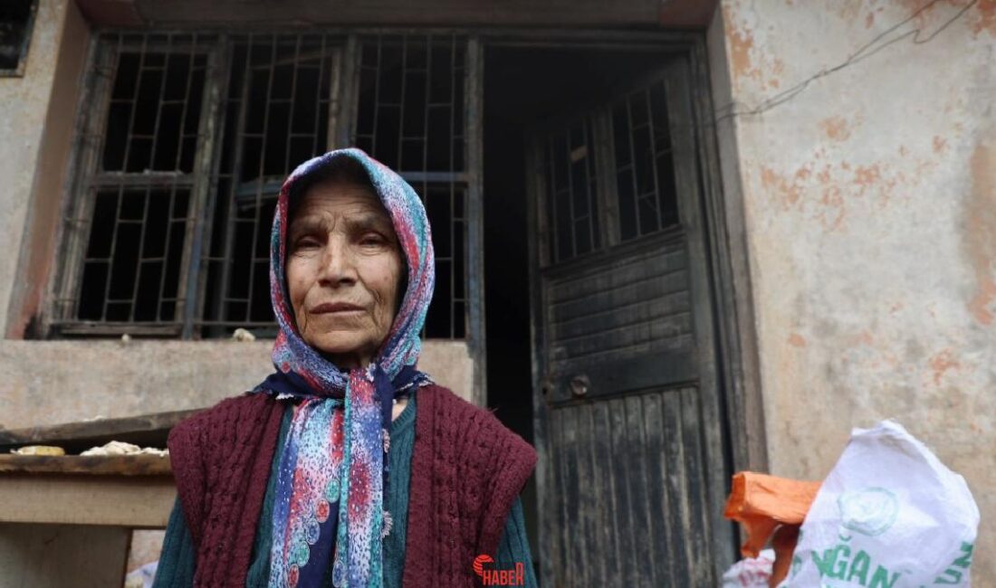 Kozan'da yaşayan 5 çocuk annesi tarım işçisi Ümmüsü Kekilli'nin konutu,