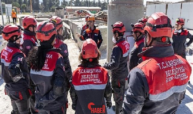 Mümkün afetlere hazırlık çalışmaları kapsamında geçen Ocak ayında kurulan Karşıyaka