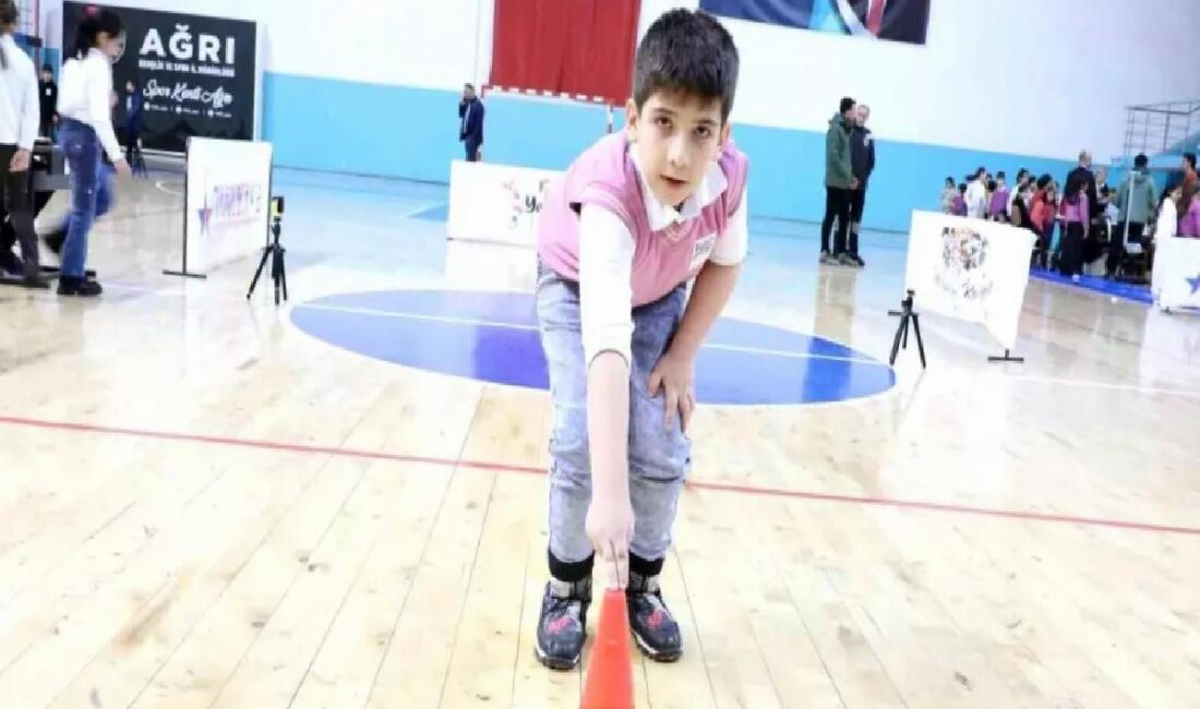 Ağrı'da ilkokul 3. sınıf öğrencilerine yönelik sportif yetenek taraması programı