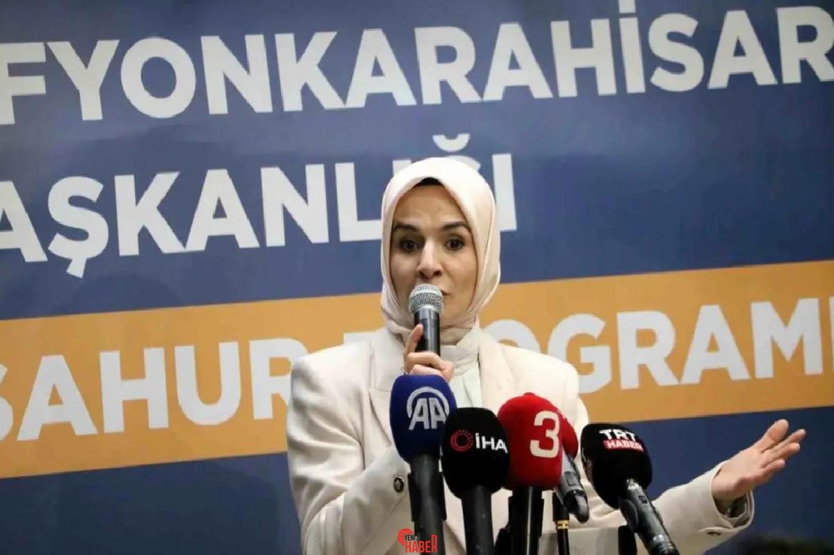 Aile ve Sosyal Hizmetler Bakanı Mahinur Özdemir Göktaş, dünyanın ve