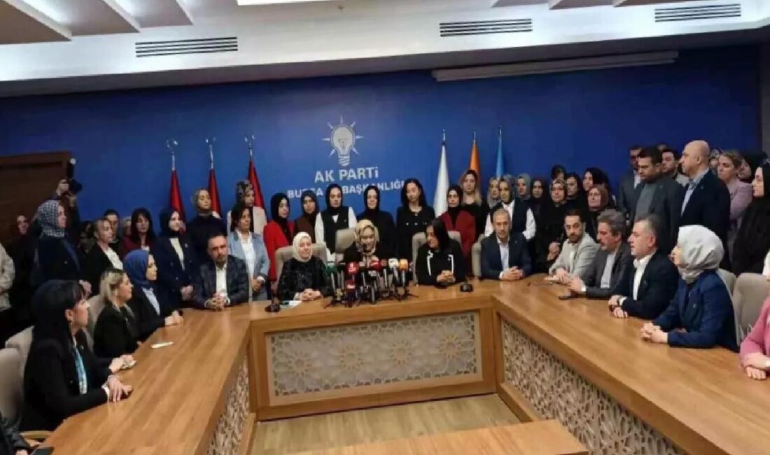 AK Parti Bursa Vilayet Başkanlığı 8 Mart Dünya Bayanlar Günü'nde