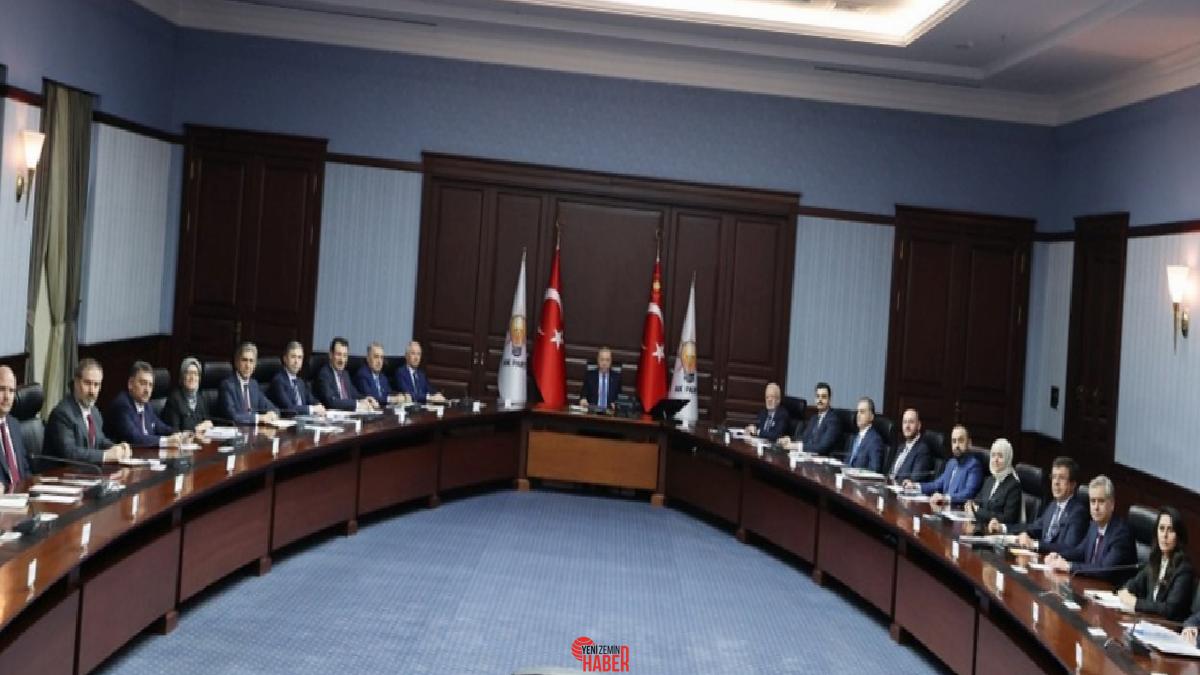 AK Parti Merkez Yürütme Heyeti, Cumhurbaşkanı Erdoğan başkanlığında Parti Genel