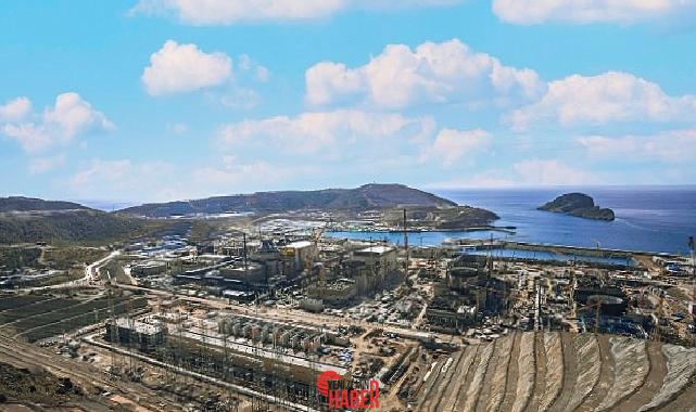 Rusya Devlet Nükleer Güç Kuruluşu Rosatom tarafından inşa edilen Akkuyu Nükleer