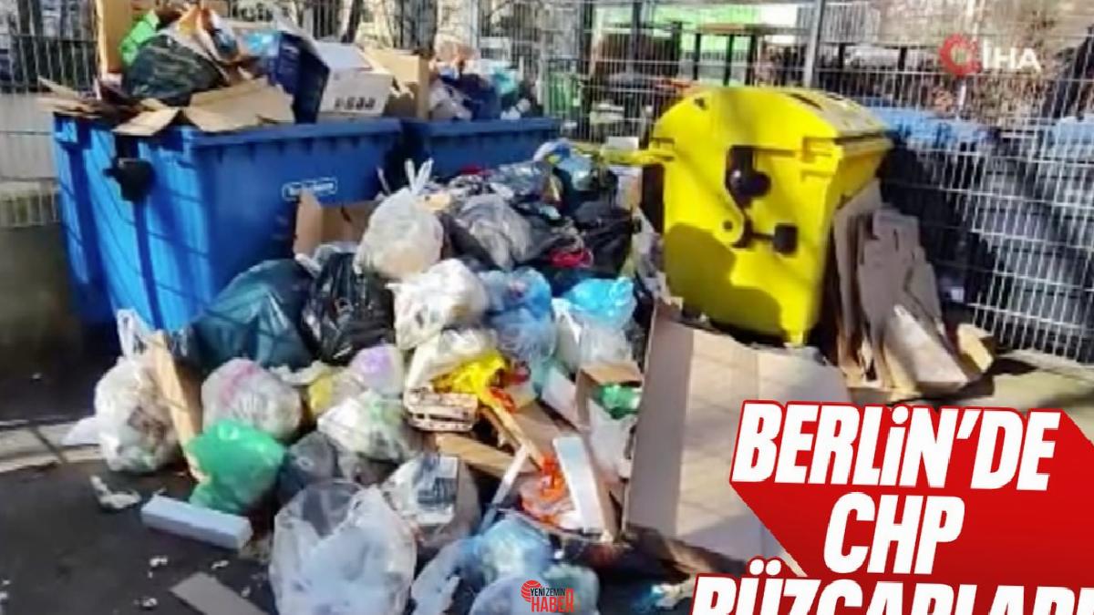 BSR çalışanlarının 1 haftalık iş bırakma aksiyonu sonrası Berlin sokaklarında