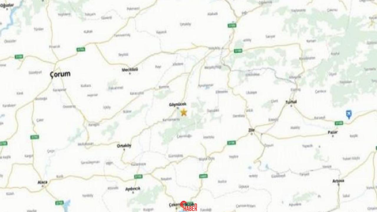 Amasya'nın Göynücek ilçesinde 3.1 büyüklüğünde sarsıntı meydana geldi. Amasya Valiliği