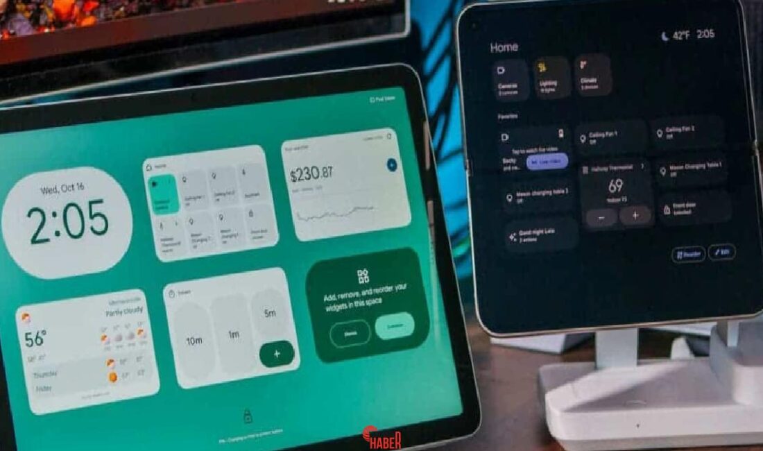 Google, Android 16 ile birlikte telefonlara kilit ekranı widget'larını geri