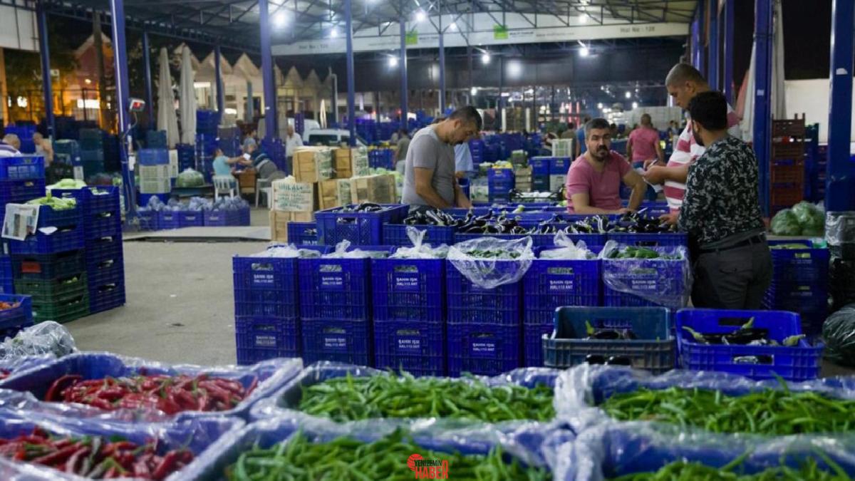 Antalya'daki hal hareketleri, zerzevat ve meyve fiyatları üzerinde değerli rol