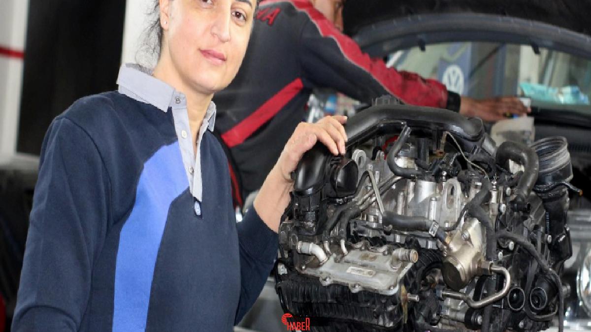 Çocuklarının kendisine 'anne usta' diye hitap ettiğini belirten 8 yıllık