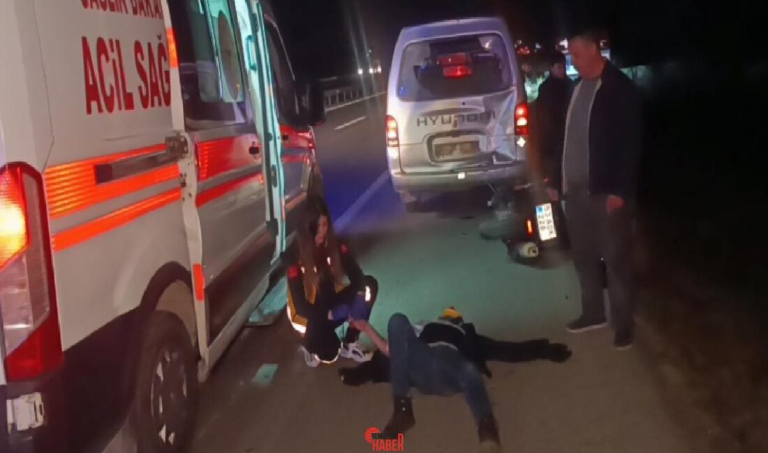 Manavgat'ta 3 kişinin yaralandığı trafik kazasına müdahale etmek için emniyet