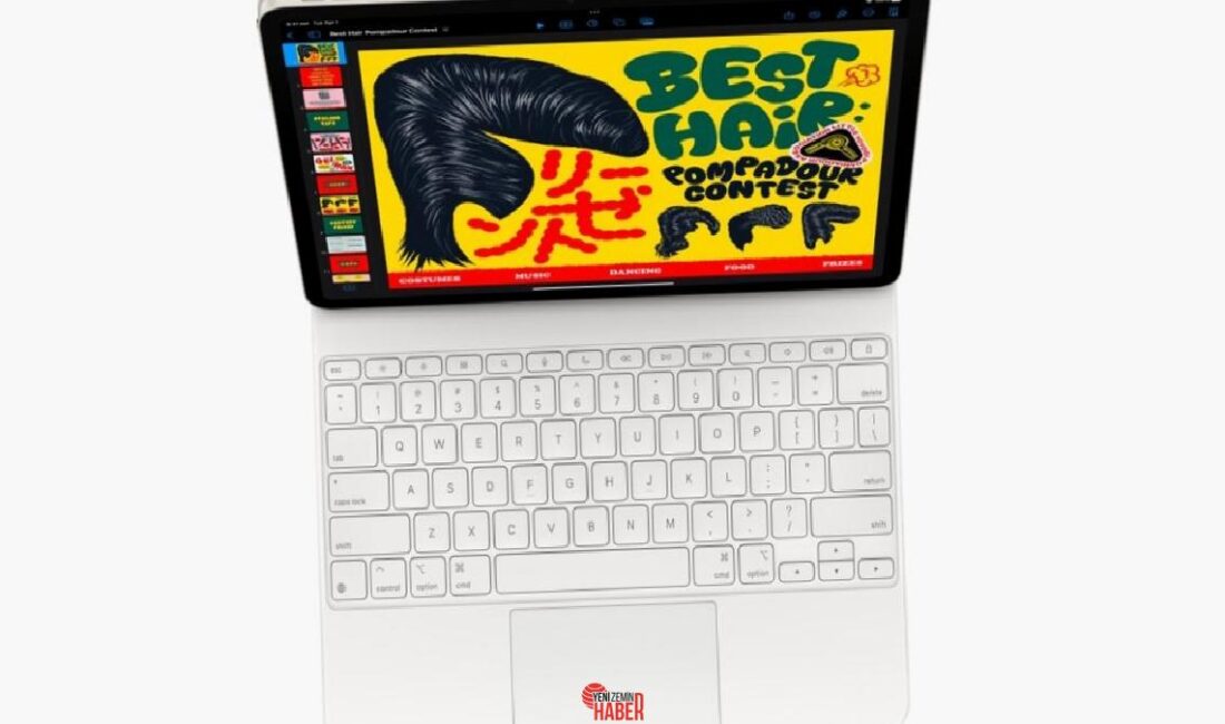 Apple, M3 iPad Air ile birlikte yeni bir Magic Keyboard