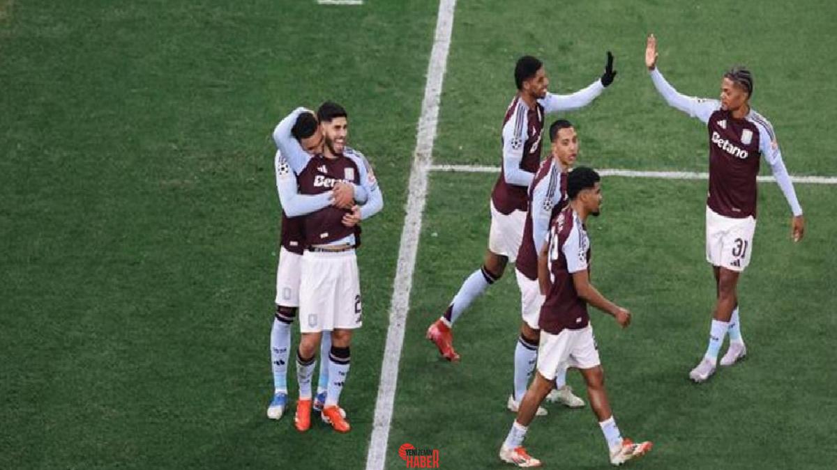 UEFA Şampiyonlar Ligi Son 16 Çeşidi rövanş maçında Aston Villa,