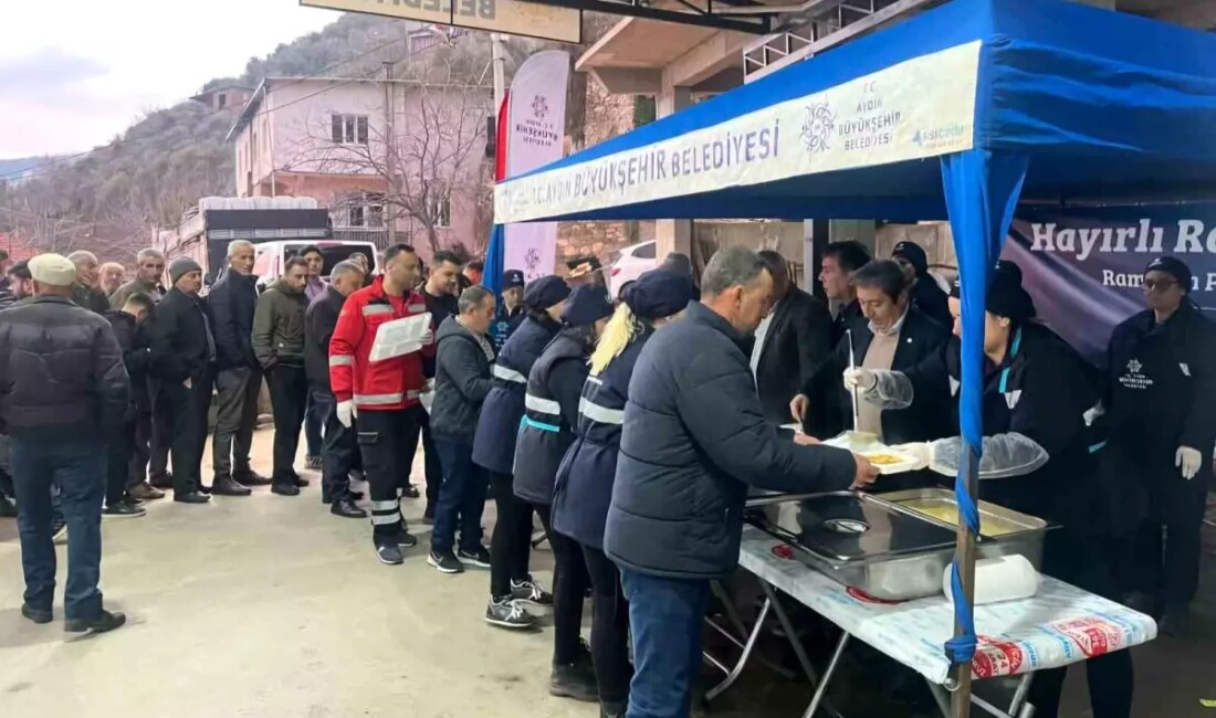Aydın Büyükşehir Belediyesi, 2025 Ramazan ayının birinci iftar programını Köşk