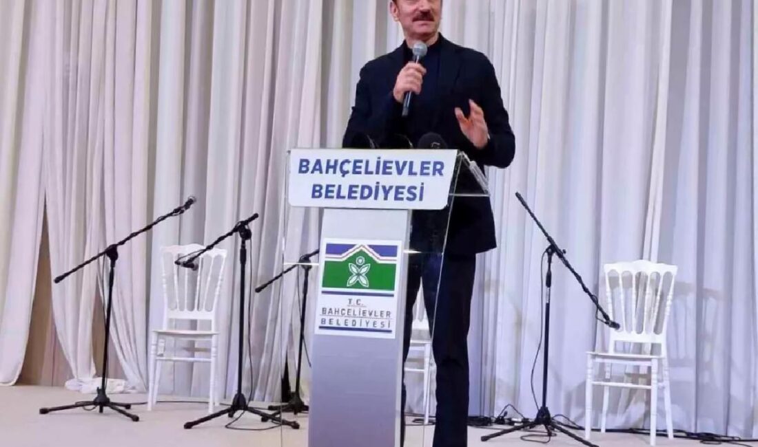 Bahçelievler Kongre Merkezi'nde düzenlenen iftar programına Belediye Lideri Dr. Hakan