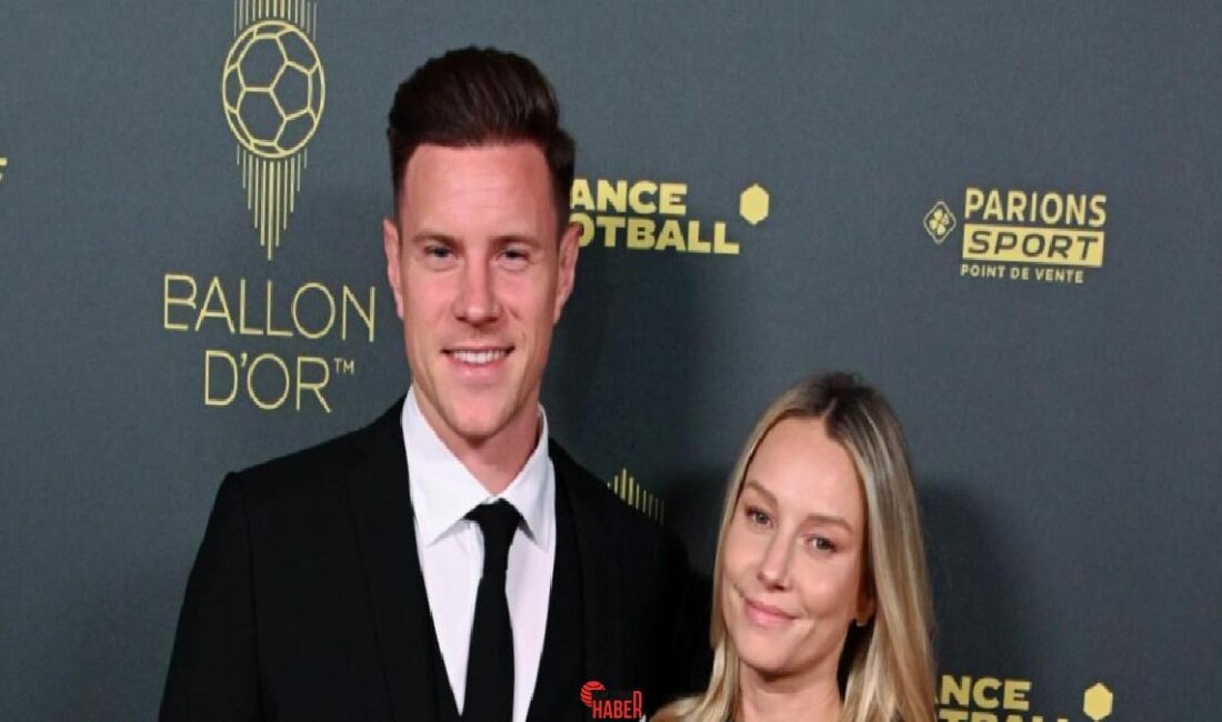 Barcelona'nın başarılı kalecisi Marc Andre Ter Stegen'in, eşi Daniela Jehle