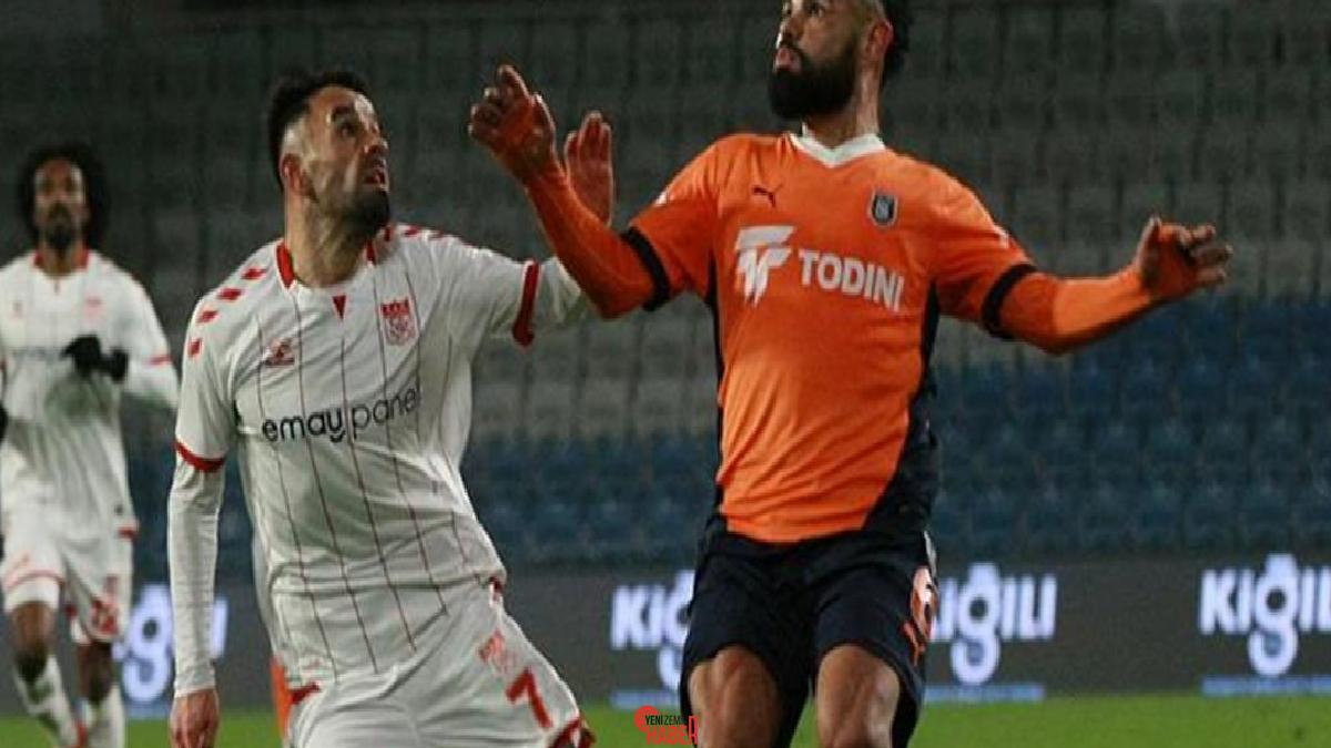 Başakşehir'in Brezilyalı futbolcusu Lucas Lima, Sivasspor karşısında 1-0'lık skorla aldıkları
