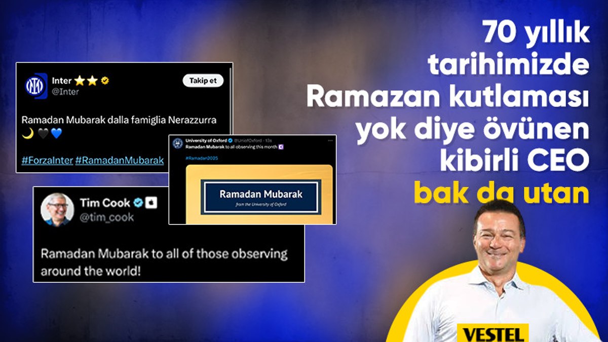 Dünya çapında birçok ünlü isim, Ramazan ayının başlangıcında birlik, barış